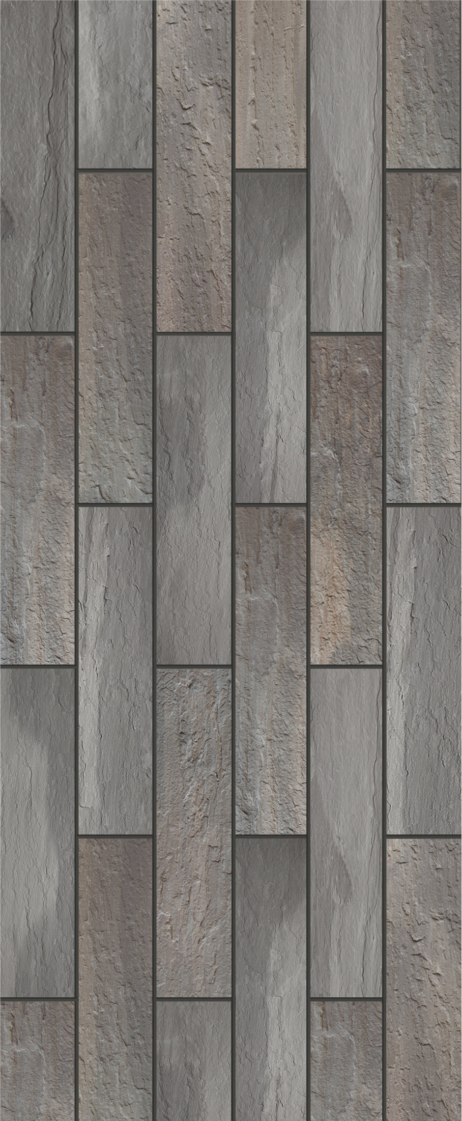 Oasis-Stone-combination-of-single-size-tiles-900x200mm-with-seam-8mm-of-043-grout-color